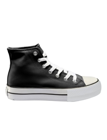 BOTA PIEL JOHN SMITH LIBEL HIGH P-005 LIBEL HIGH P-NEGRO