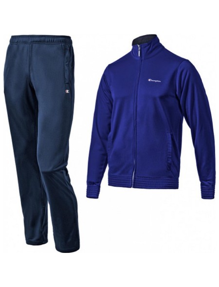 ᐈ Chándal Champion Full Zip M White Dark blue –