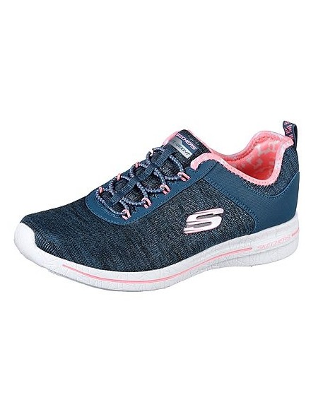 skechers burst 2.0 mujer azul